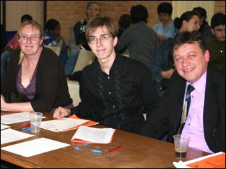 Elizabeth Jones, Alexander Shirunov, Marjan Krajna 