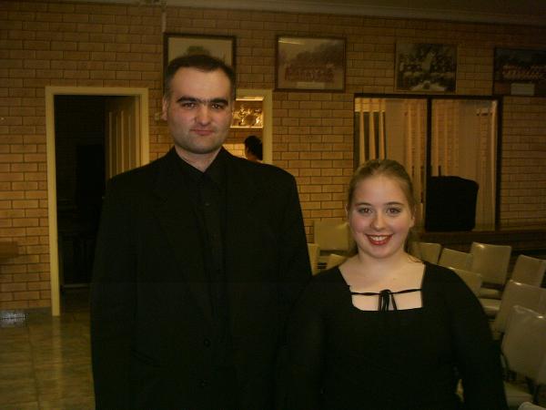 Ann-Elise Koerntjes and Pavel Mangasarian (Russia) 